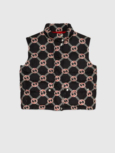 GUCCI Interlocking G down padded vest