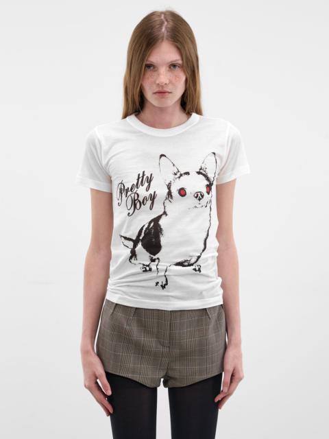 VAQUERA White Cotton Pretty Boy Tee