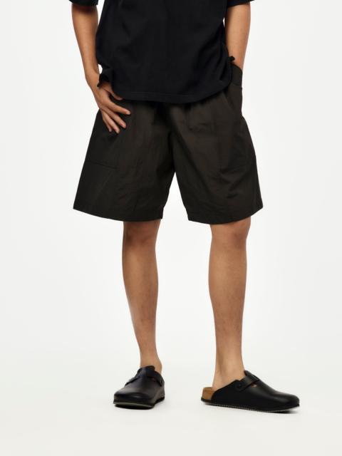 Studio Nicholson GALO ELASTICATED SHORT (COAL)