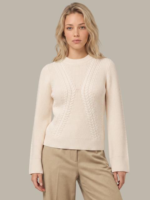 525 america Henrietta Hourglass Cable Pullover