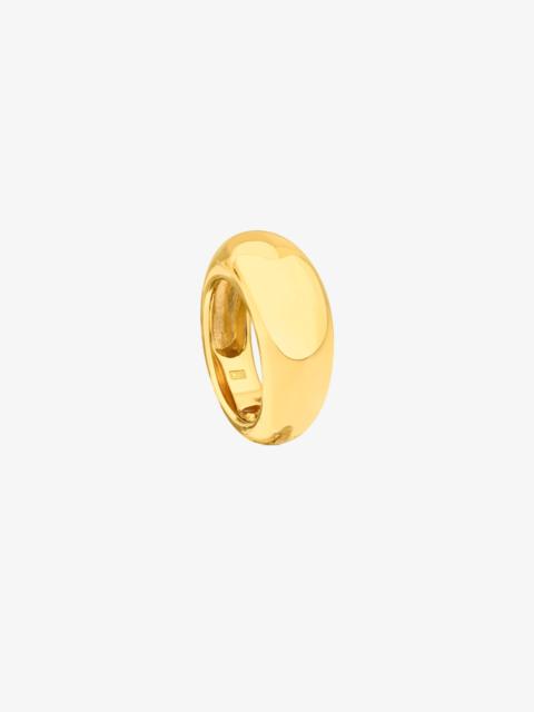 TOUS 18K gold vermeil TOUS Warm Ring 1cm.