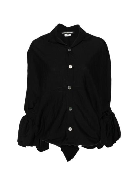Junya Watanabe ruffled-sleeve cardigan