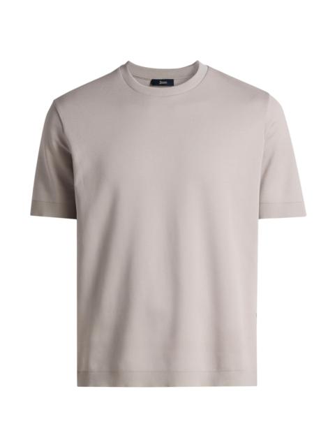 Herno Men's Cotton Jersey Crewneck T-Shirt - Blue Navy