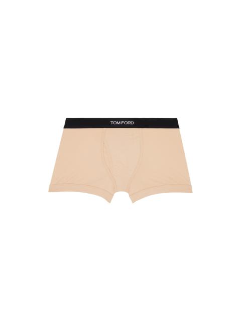 TOM FORD Beige Classic Fit Boxer Briefs