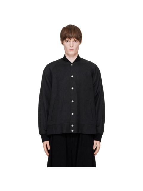 BLACK COMME des GARÇONS Black Glen Check Bomber Jacket
