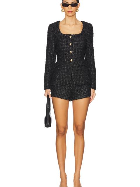AMANDA UPRICHARD Long Sleeve Kya Romper