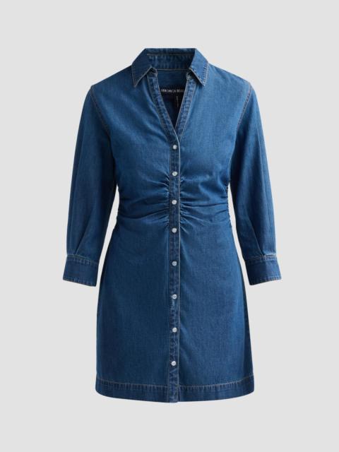 VERONICA BEARD Women's Maura Denim Minidress - Starry Night