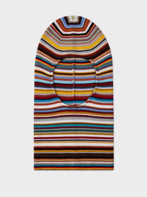 Paul Smith 'Signature Stripe' Balaclava