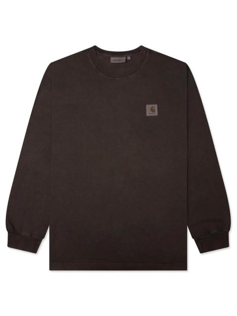 Carhartt WIP L/S VISTA T-SHIRT - TOBACCO GARMENT DYED