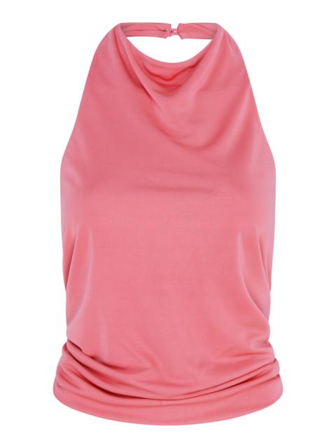 Paris Georgia Arlo Cowl-Neck Top pink