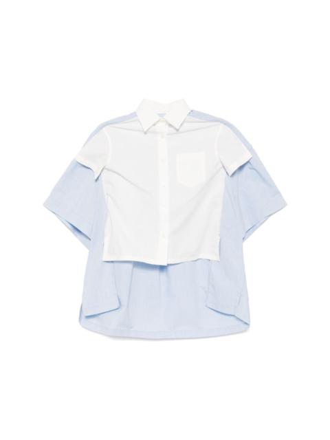 Kolor panelled shirt