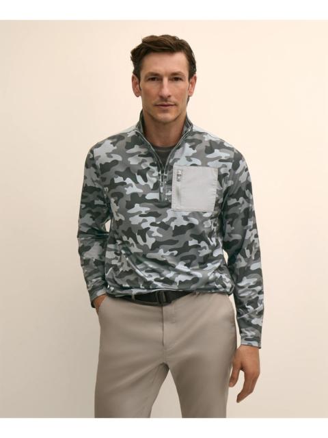 Brooks Brothers Performance Series Camo Quarter-Zip