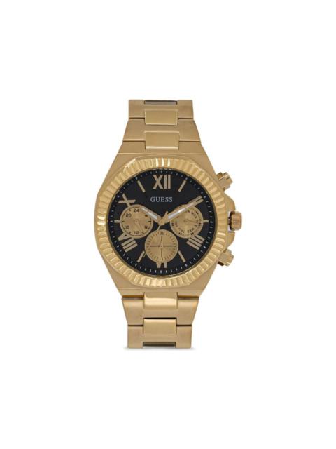 GUESS USA stainless steel chronograph 44mm