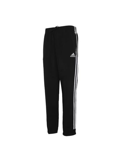 adidas adidas Casual Sports Side Stripe Bundle Feet Long Pants Black GK8980