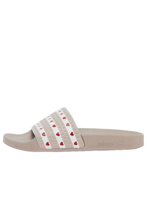adidas (WMNS) adidas adilete Slipper 'Brown' IG7612