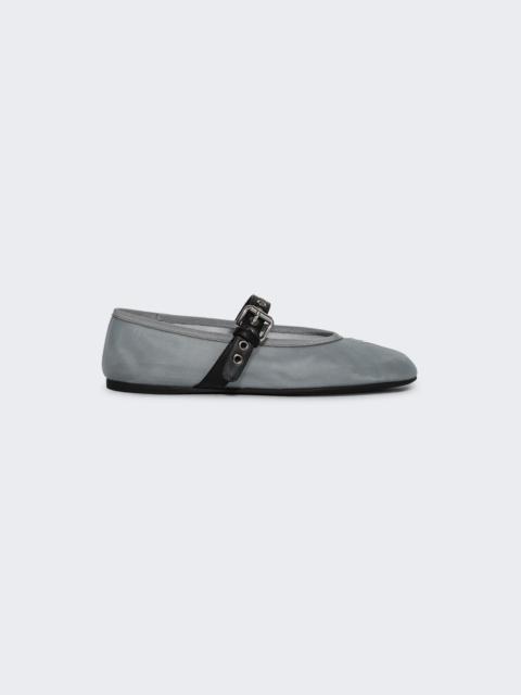 Miu Miu Ballerina Flats Alluminio