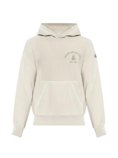 Moncler logo hoodie