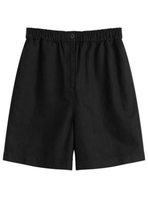 NOTHING WRITTEN Nothing Written Pale Linen Shorts