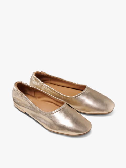 beek Swan Leather Ballet Shoe