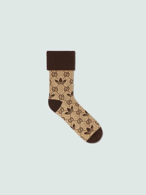 GUCCI adidas x Gucci GG Trefoil cotton socks
