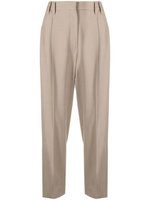Brunello Cucinelli tailored wool-blend trousers