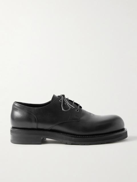 The Row Leather Derby Shoes