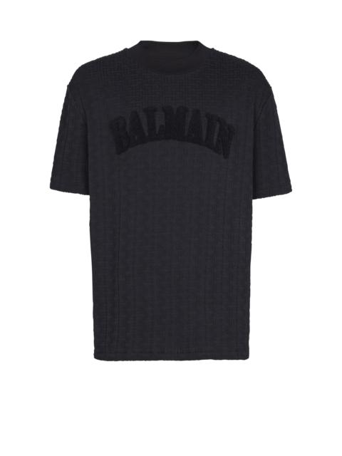 Balmain Terry monogram T-shirt