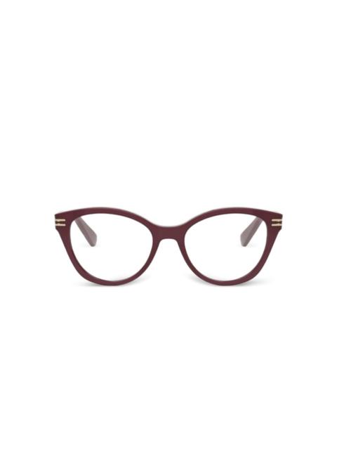 BVLGARI cat-eye glasses