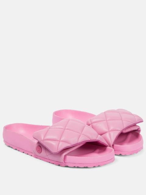 BIRKENSTOCK Sylt quilted leather slides
