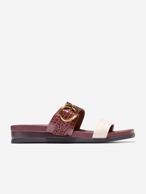 COLE HAAN Women's Oaklynn Double Band Footbed Sandals