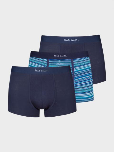 Paul Smith Mixed Stripe Boxer Briefs Three Pack