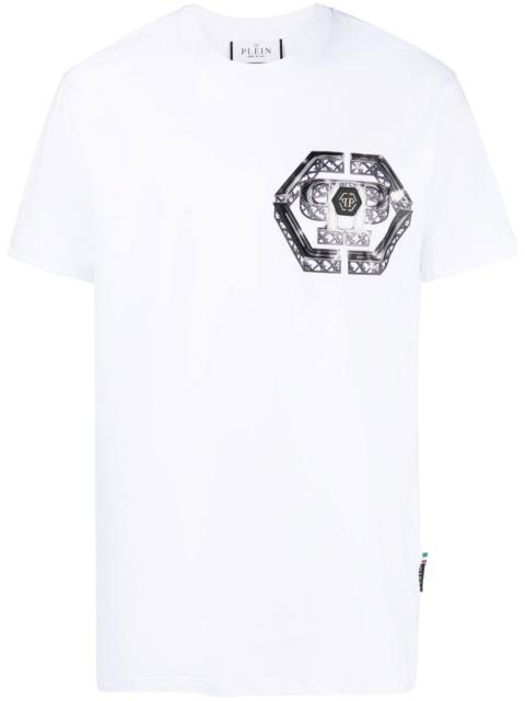 PHILIPP PLEIN 로고 인쇄 T 셔츠