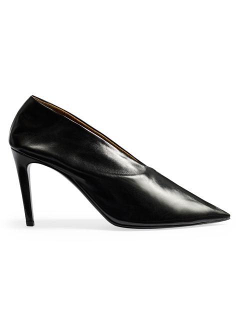 KHAITE Women's Miriam 85MM Leather Pumps - Black