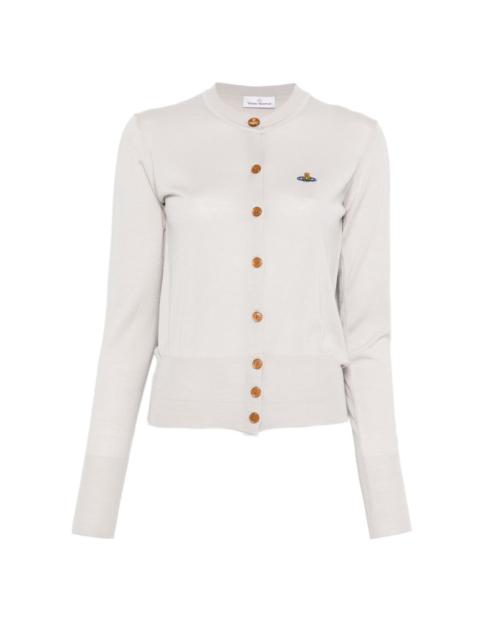 Vivienne Westwood logo-detail buttoned cardigan