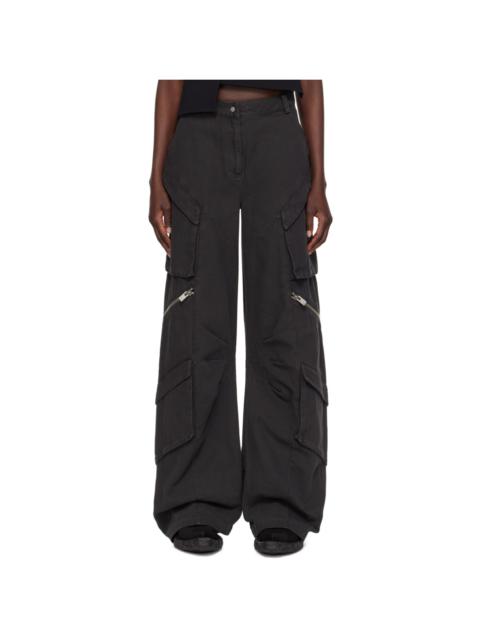 HELIOT EMIL™ Gray Calyx Cargo Pants