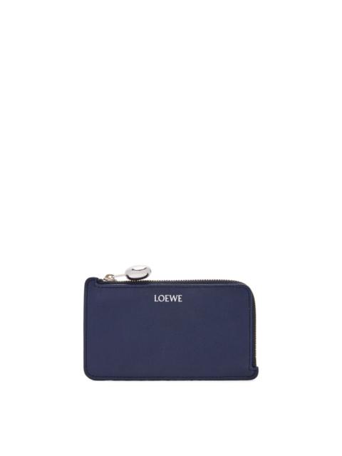 Loewe Pebble coin cardholder in shiny nappa calfskin