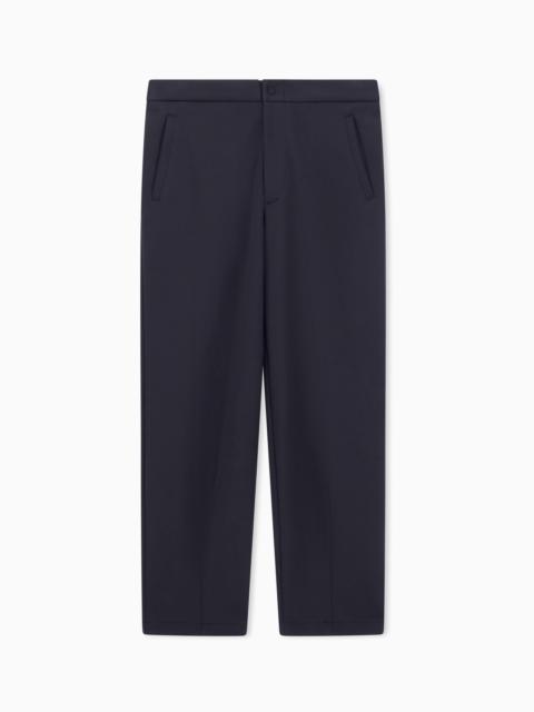 GIORGIO ARMANI DOUBLE-JERSEY TROUSERS
