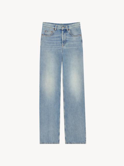 SAINT LAURENT NEO 90'S HIGH-RISE BAGGY JEANS