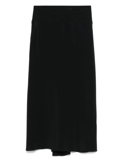 Rick Owens cotton-silk blend skirt