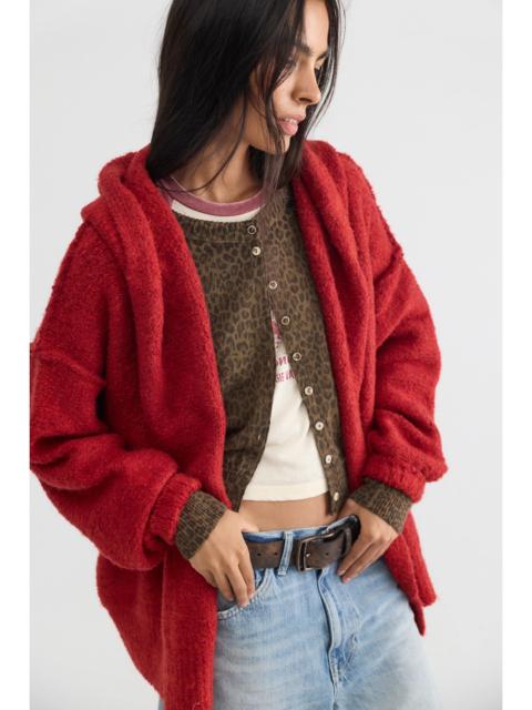 FREE PEOPLE Thistle Hooded Oversized Cardi