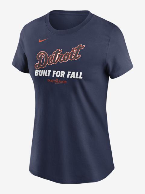 Nike Detroit Tigers 2025 Postseason Authentic Collection Women's Nike MLB T-Shirt