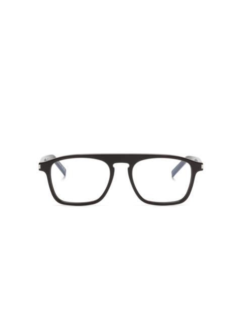 SAINT LAURENT pilot-frame glasses
