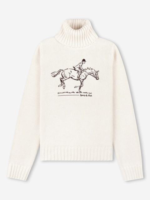 Sporty & Rich TURTLENECK SWEATER