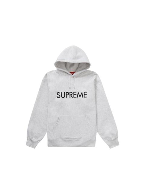 Supreme Supreme Capital Hooded Sweatshirt Ash Grey
