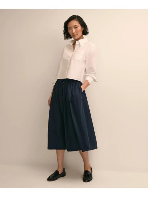 Brooks Brothers The Cropped Oxford Shirt