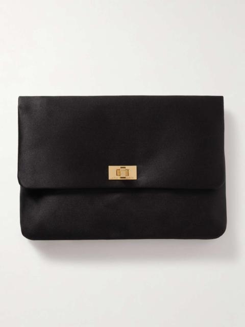 Anya Hindmarch Valorie recycled-satin clutch