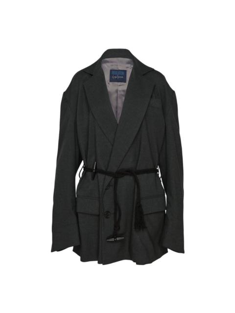 Yohji Yamamoto Toggle Belt Detail Jacket