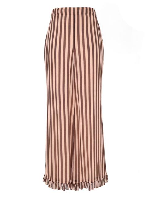 Zimmermann BALANCE RUFFLE FLARE PANT