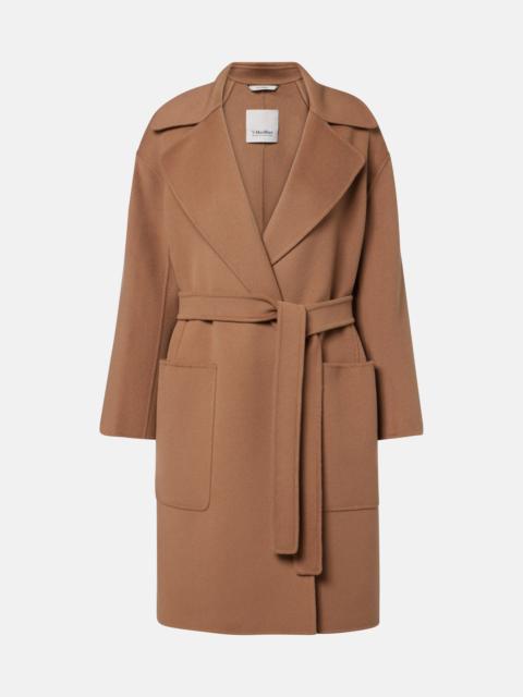 'S Max Mara Virgin wool wrap coat