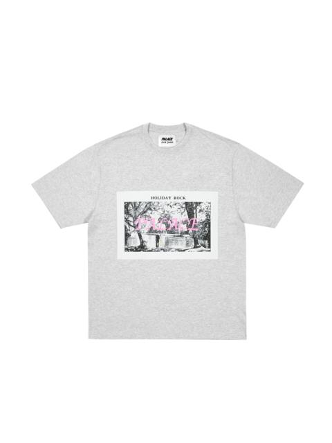 PALACE DICK JEWELL T-SHIRT GREY MARL